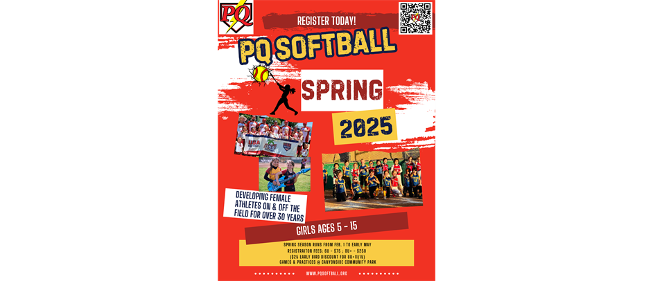 Spring 2025 Registration Ends Soon!  Sign up Today!