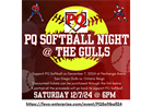 12/7/2024 - San Diego Gulls - PQ Softball Night